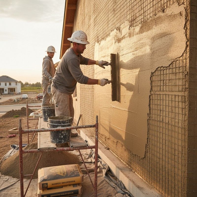 Artificial Stucco Installation